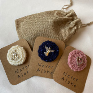 Never Alone Brooches